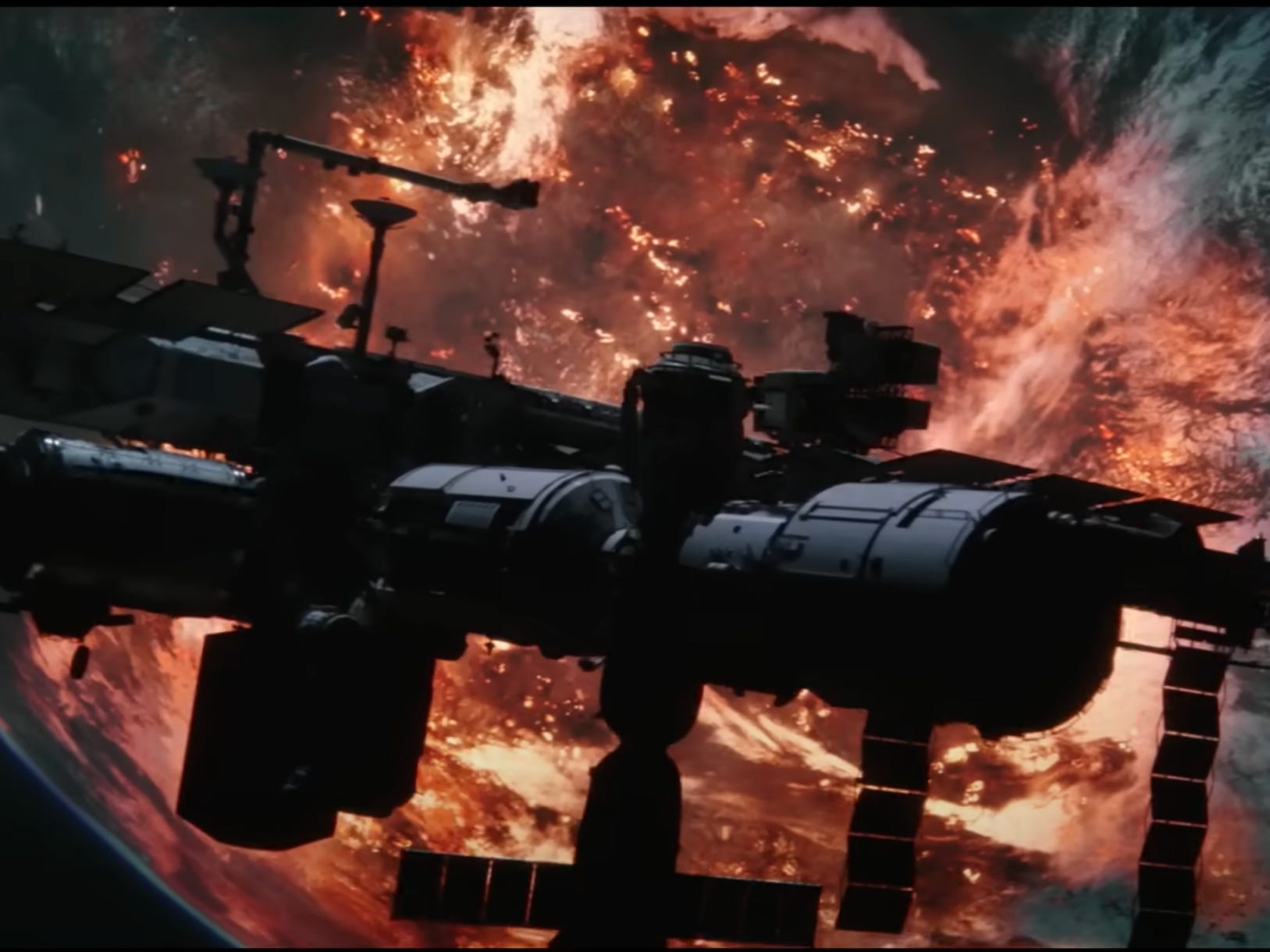 Ein Standbild aus dem Film „ISS“.