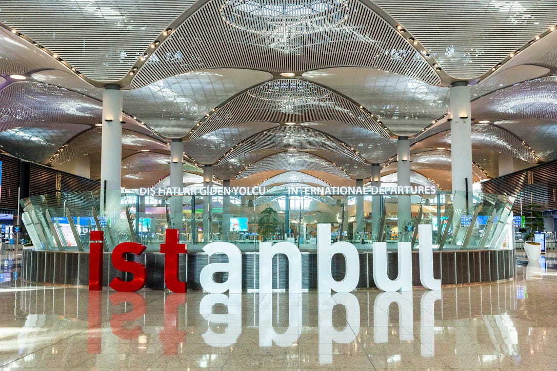 Flughafen Istanbul.