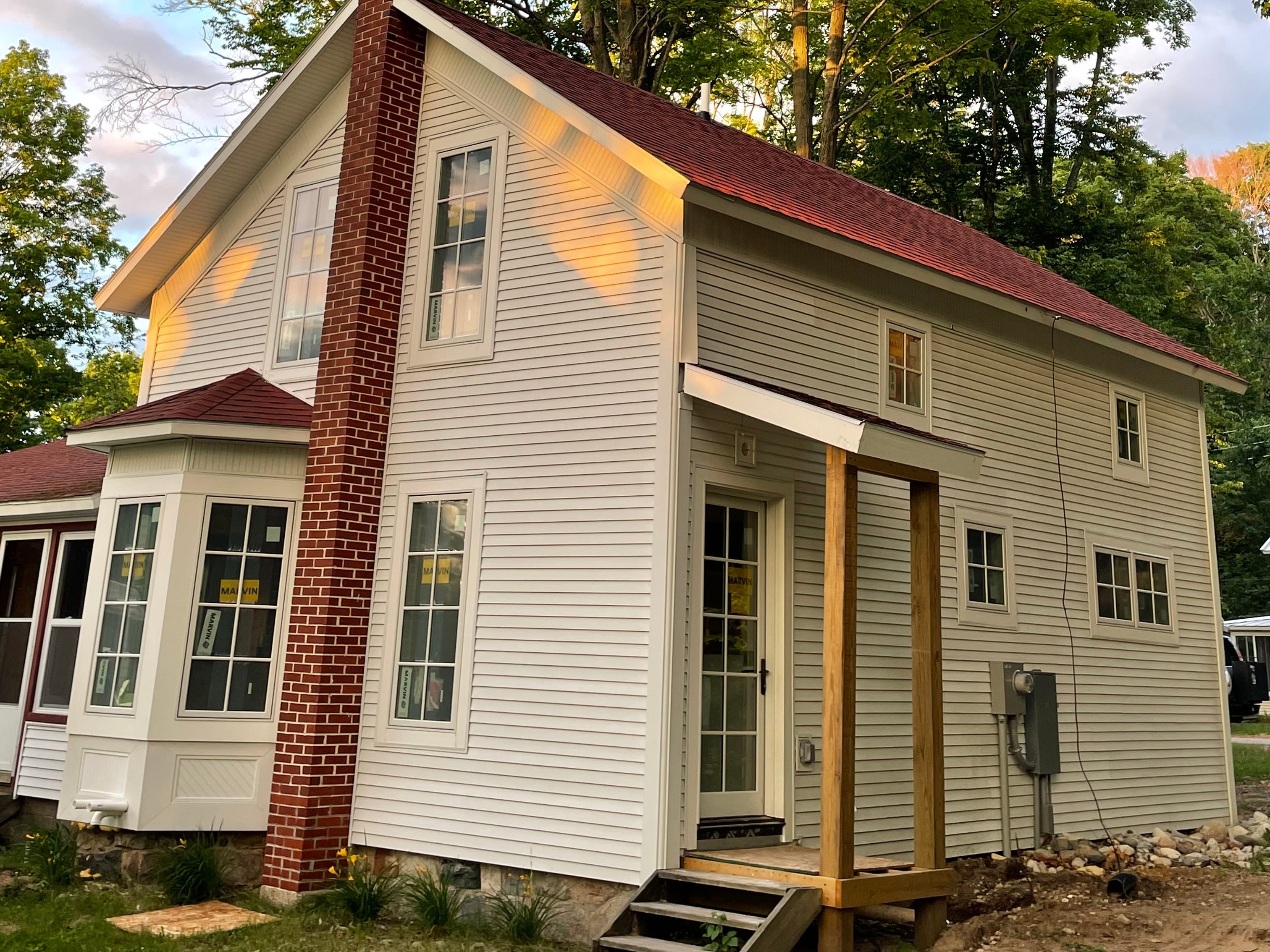 Das Cottage in Michigan wird gerade renoviert