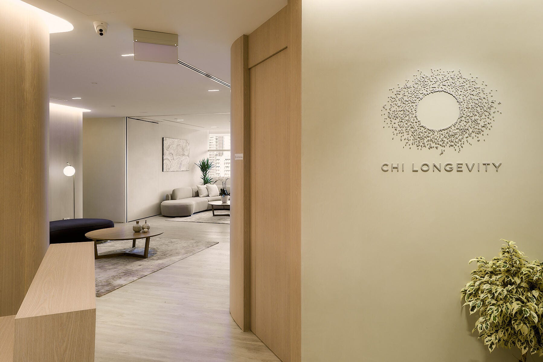 Chi-Klinik mit Sofas und luxuriösem Wartebereich