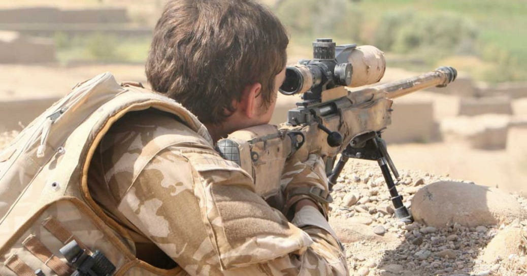 SAS British Sniper Englisch