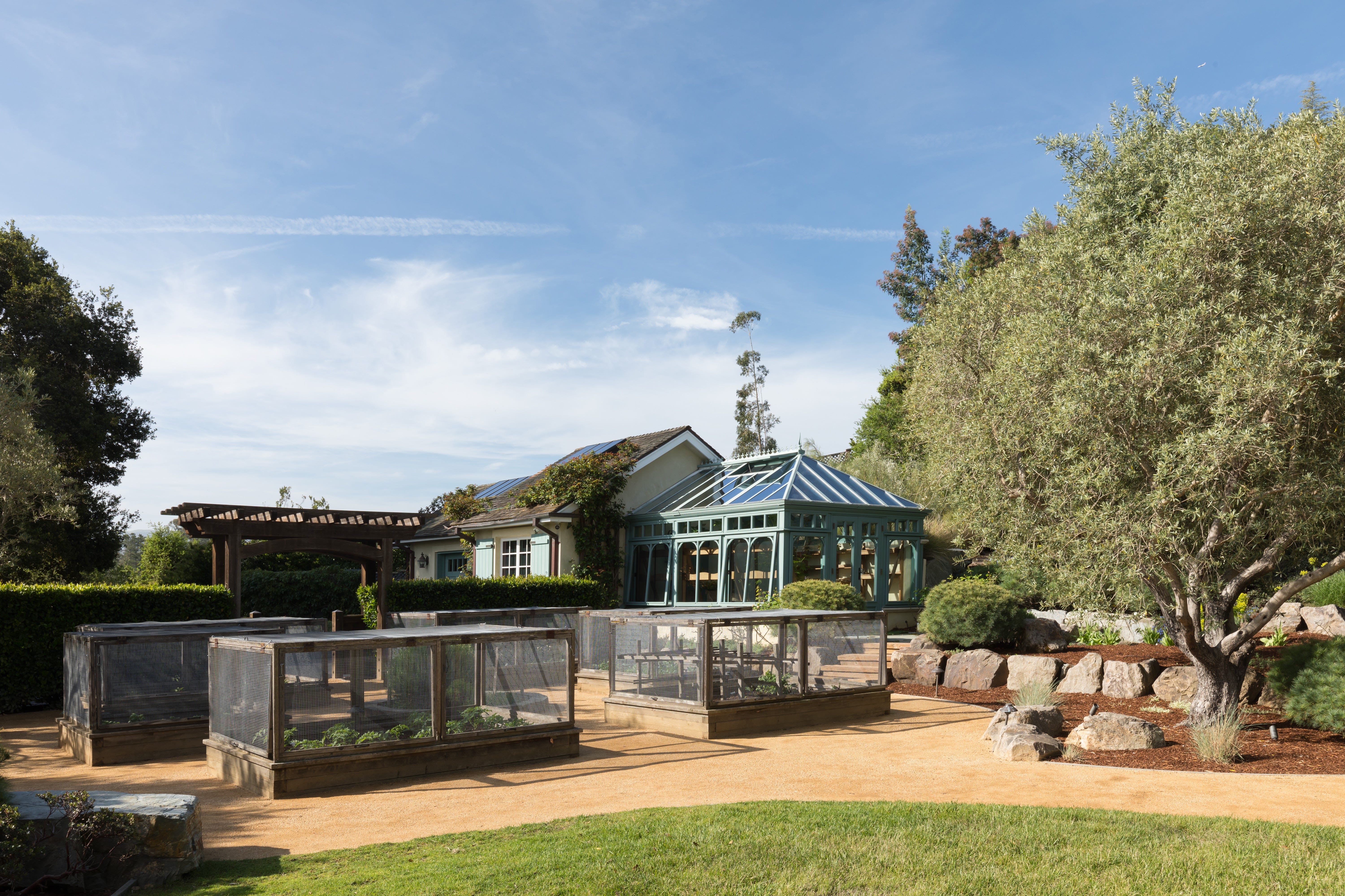 Gewächshaus/Garten des ehemaligen Google-CEO Eric Schmidt