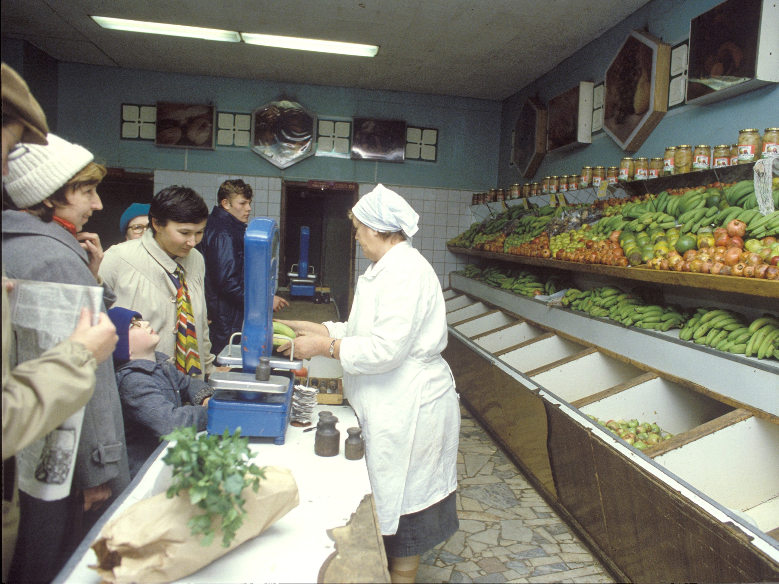 Sowjetischer Lebensmitteleinkauf