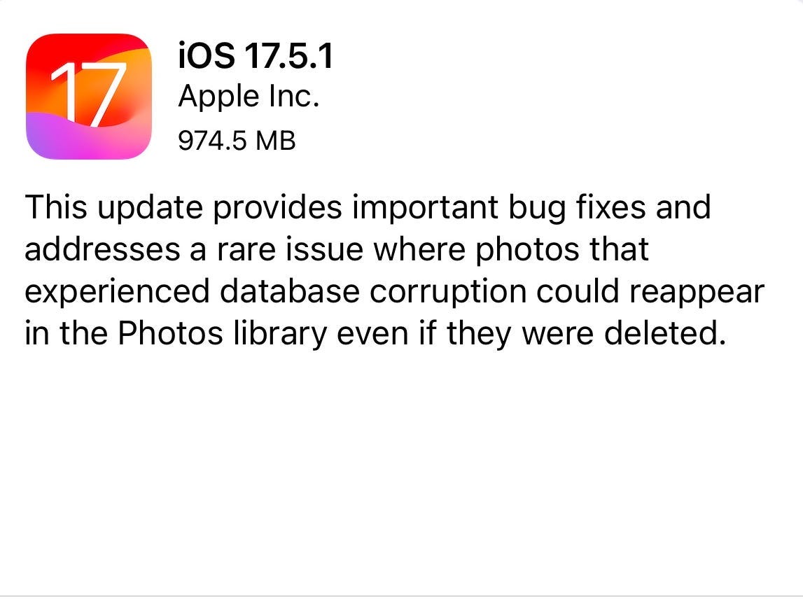 iOS 17.5.1-Update