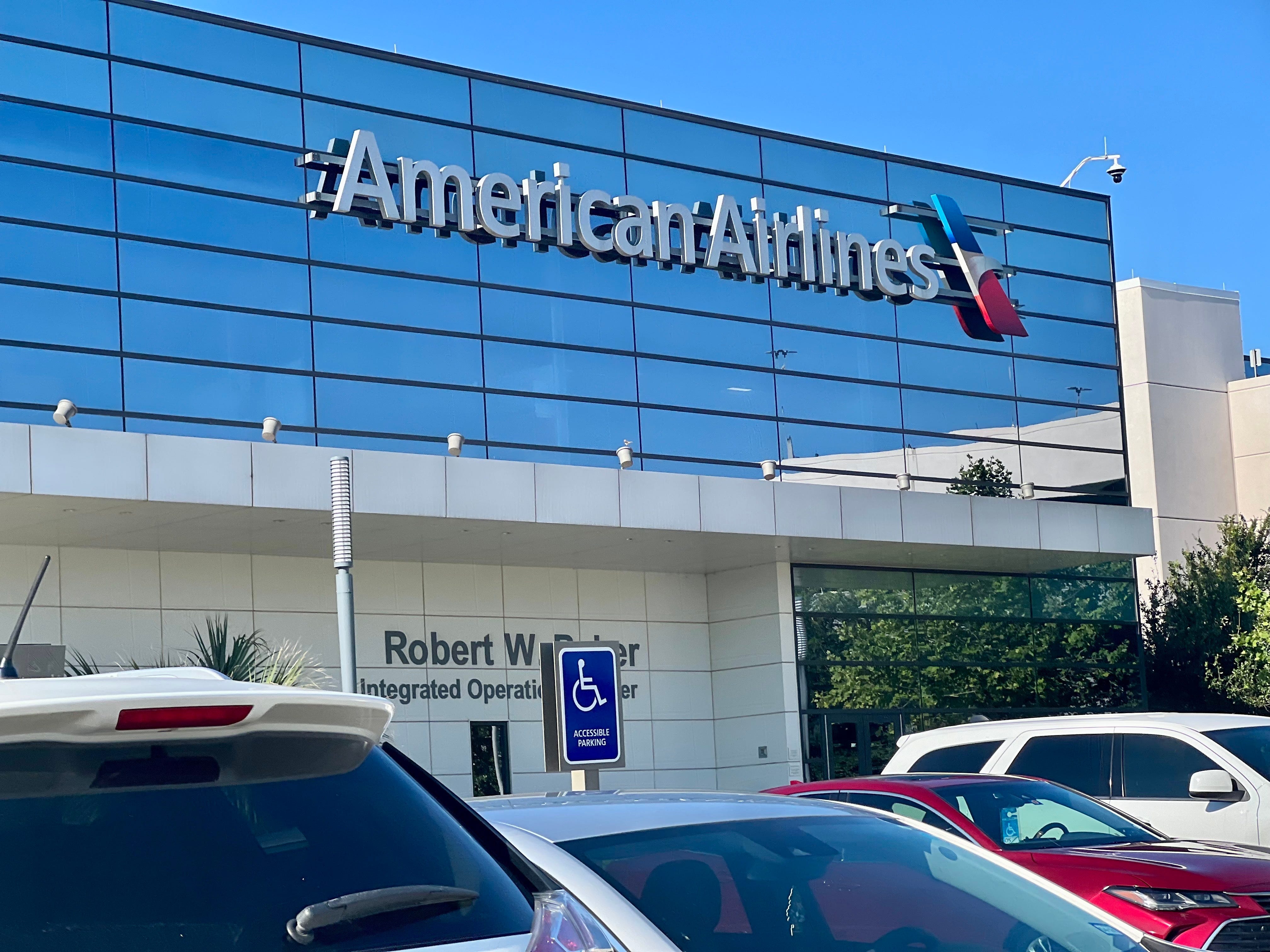 Das IOC-Gebäude der American Airlines in Texas.