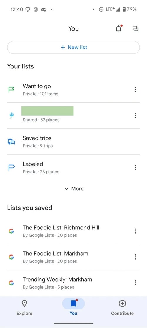Google Maps stellt eine vereinfachte und neue untere Leiste vor "Du" Registerkarte im neuesten Update