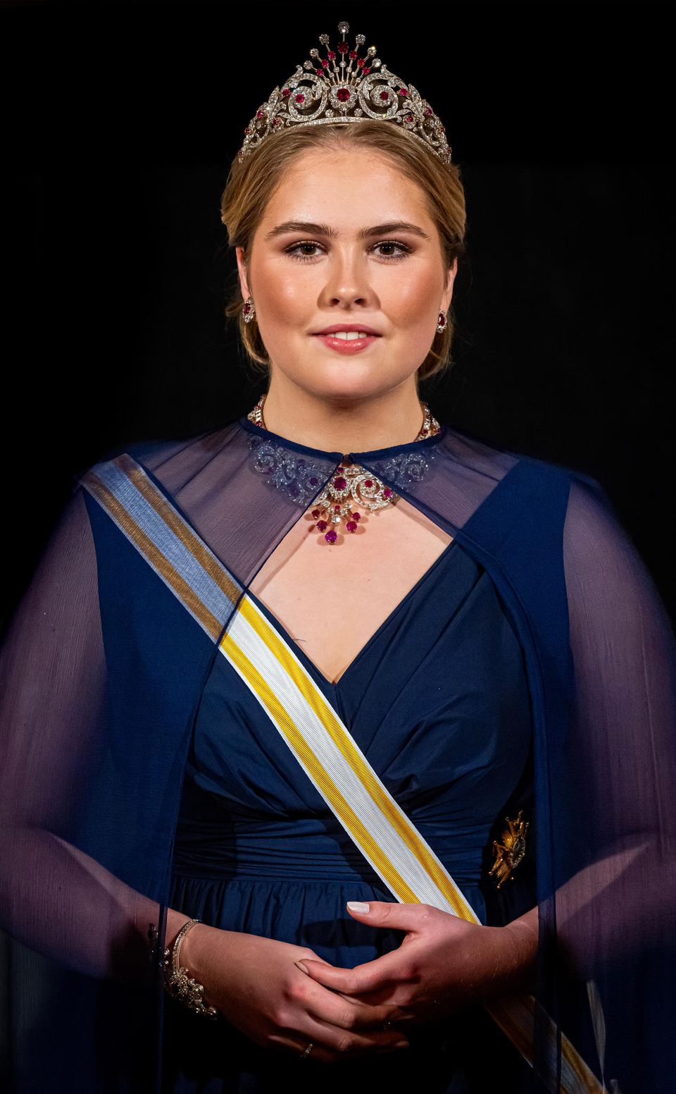 Princess Amalia: She is the star at the state banquet