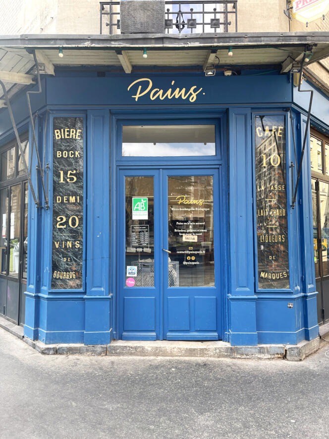 The Pains bakery, 95, rue de Meaux, in Paris (19th). 