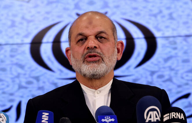 Ahmad Vahidi in Tehran, March 4, 2024.