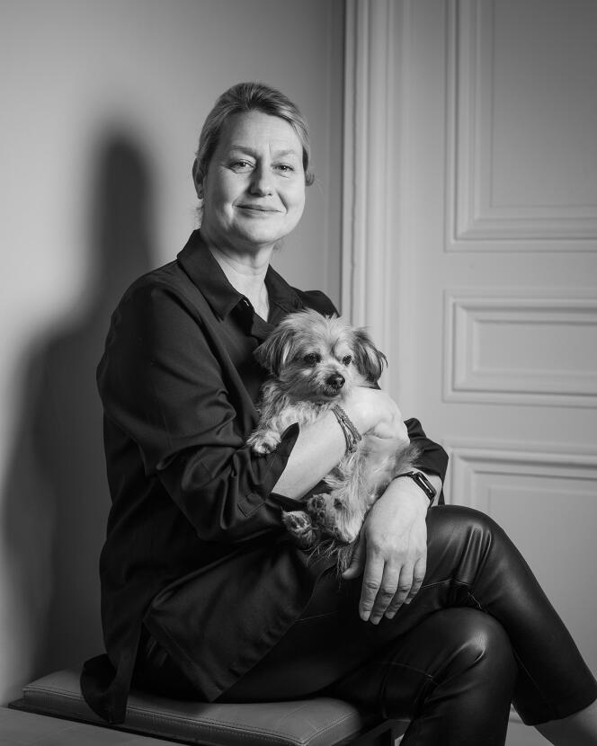 Chef, host and culinary author Luana Belmondo, March 21, 2024, in Paris.