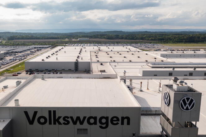 The Volkswagen factory in Chattanooga (Tennessee, United States), April 19, 2024.