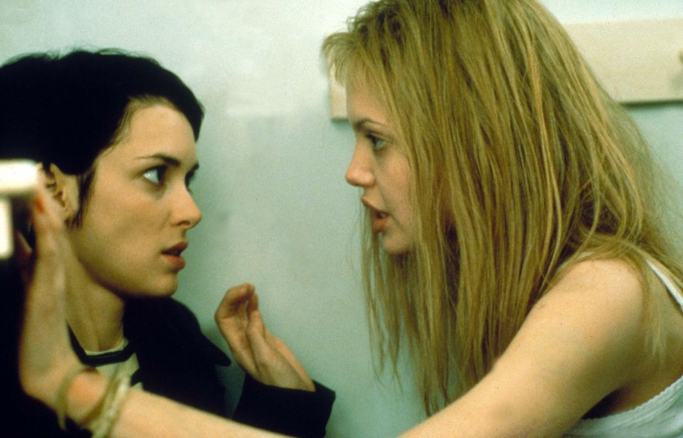 Winona Ryder and Angelina Jolie in "Crazy"