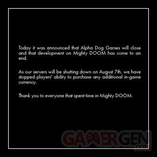 Alpha Dog Games closing 07 05 2024