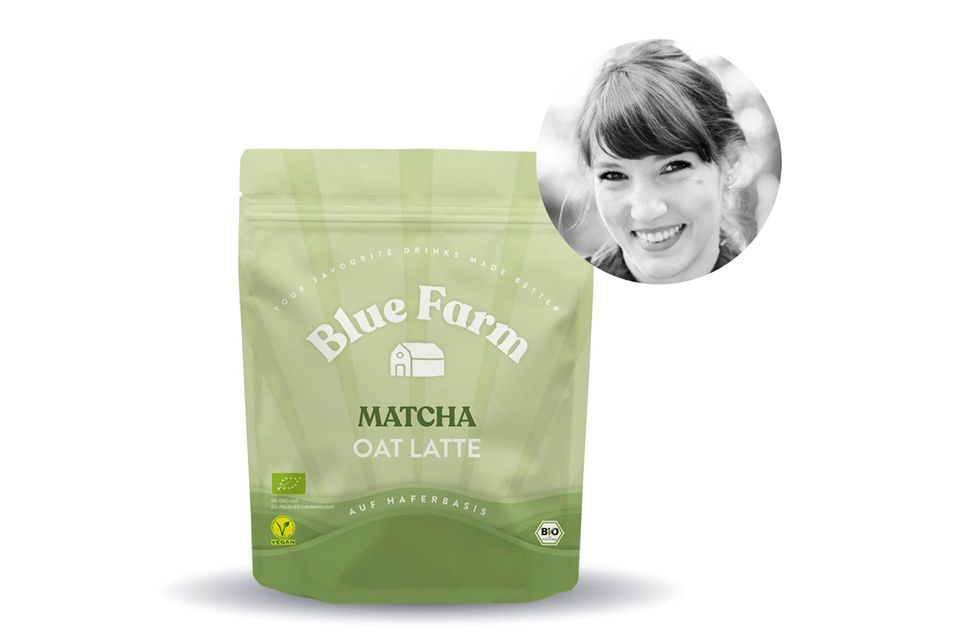 We try before you buy Matcha Oat Latte from Blue Farm