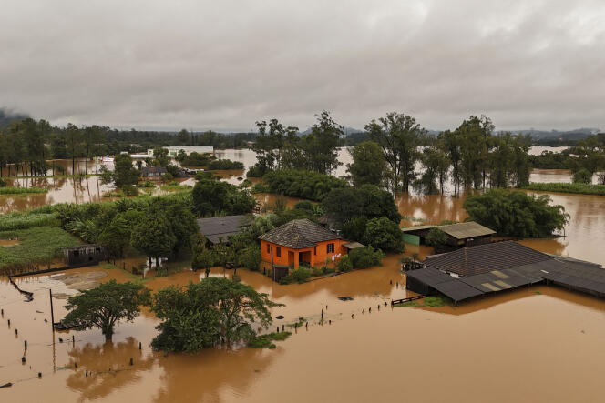 In Capela de Santana, after flooding, in the state of Rio Grande do Sul, Brazil, May 2, 2024.