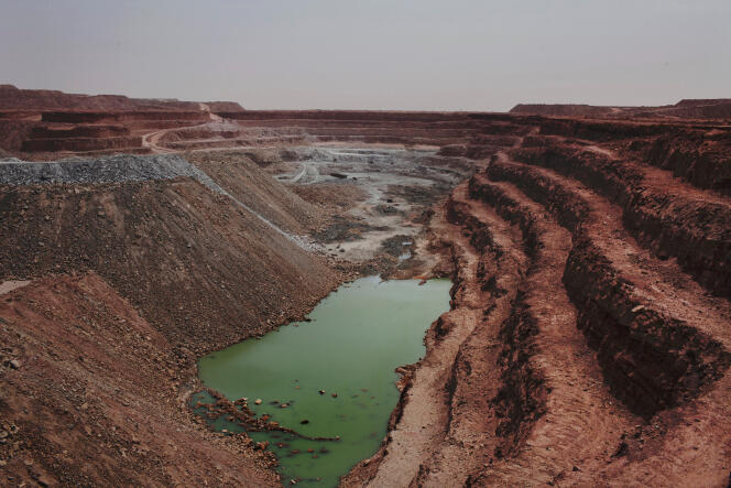 A uranium mine in Arlit, Niger, in September 2013.