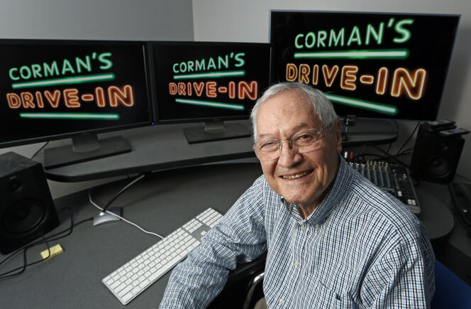 Producer and director Roger Corman in his Los Angeles offices on May 8, 2013.